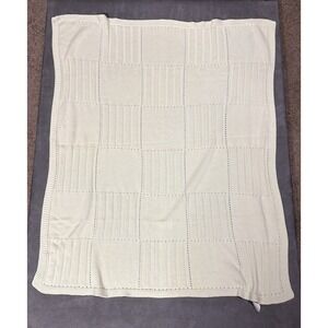 Koala Baby Knit Pointelle Cotton Squares Light Green Baby Blanket Lovey